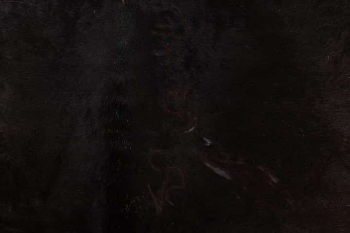 5' 1 x 5' 11 Cowhide Leather Rug