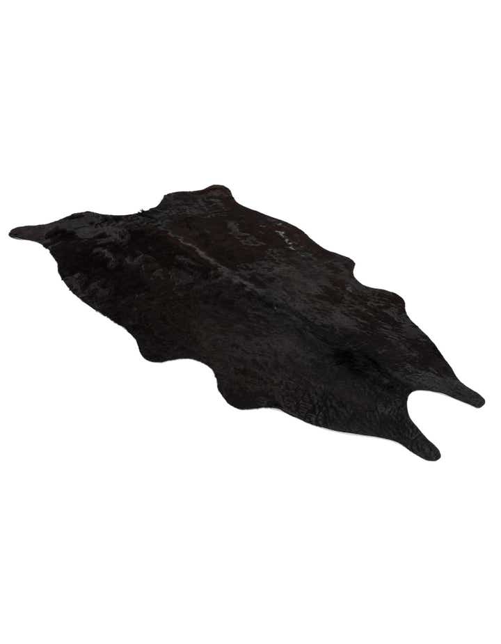 4' 2 x 6' 4 Cowhide Leather Rug