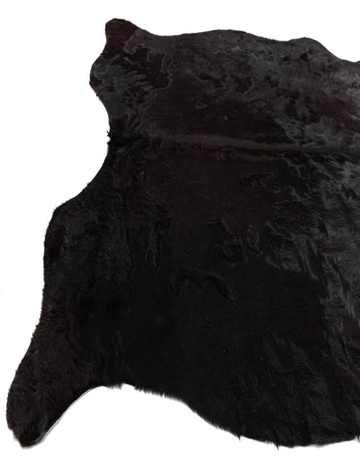 Detail image of 4' 2 x 6' 4 Cowhide Leather Rug