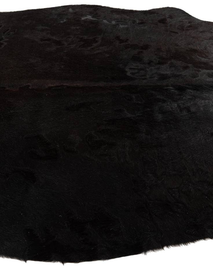 Detail image of 4' 2 x 6' 4 Cowhide Leather Rug