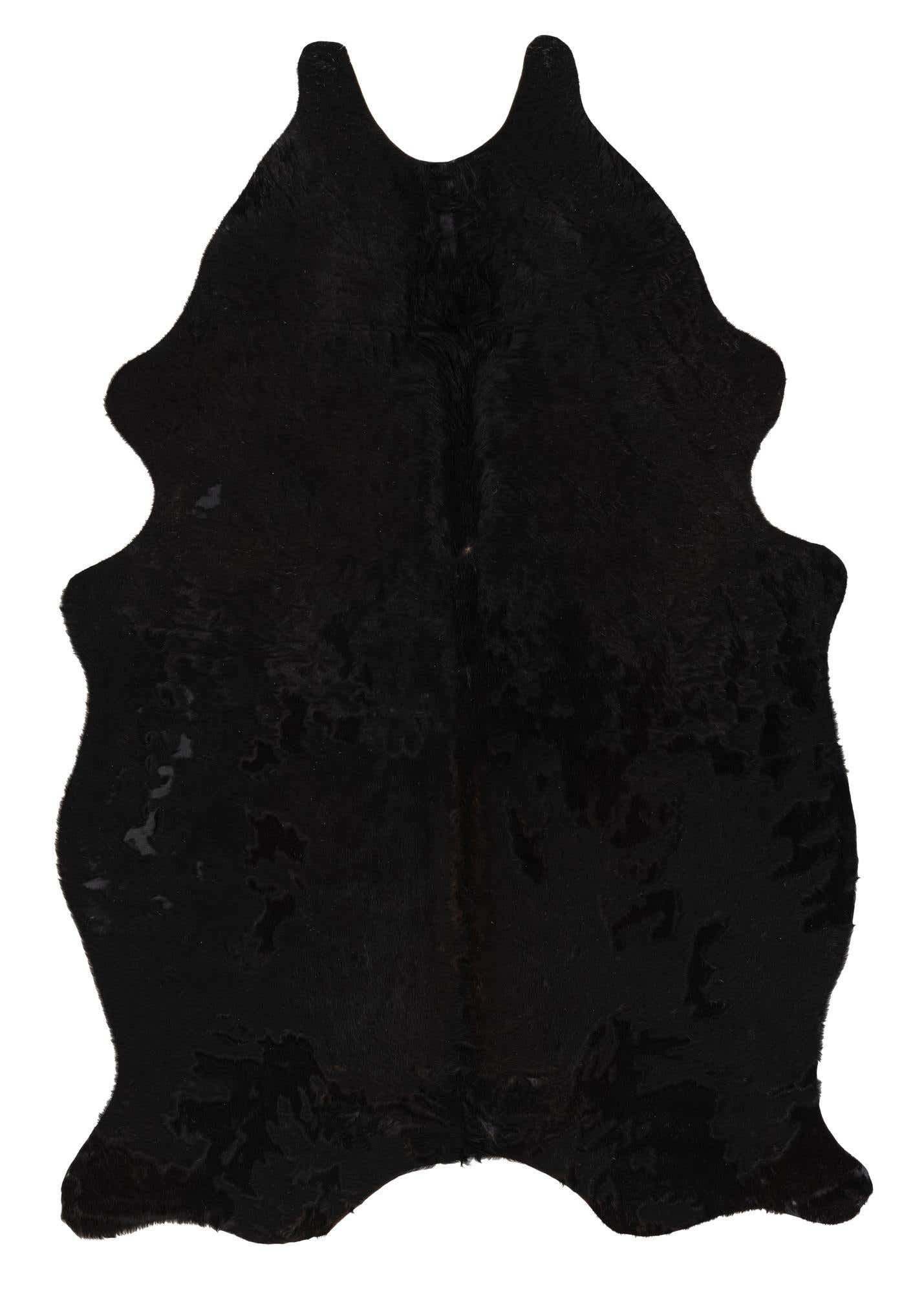 4' 2 x 6' 4 Cowhide Leather Rug