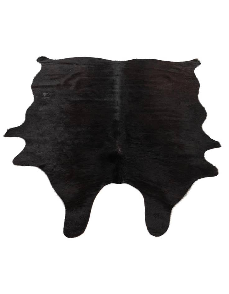 Detail image of 4' x 6' 2 Cowhide Leather Rug