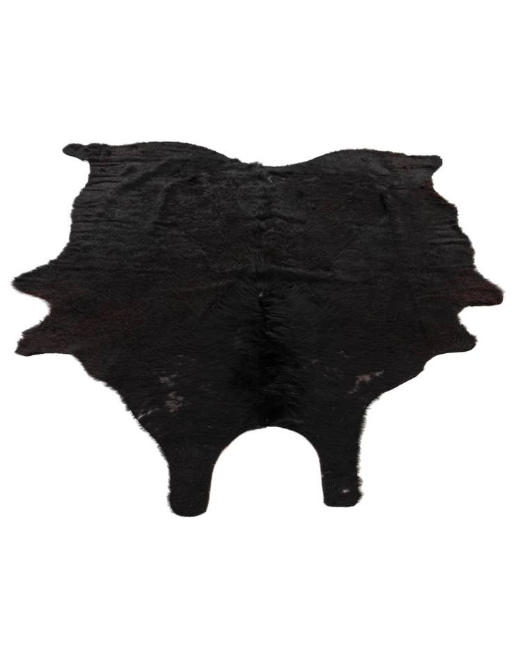 Detail image of 5' 5 x 6' 9 Cowhide Leather Rug