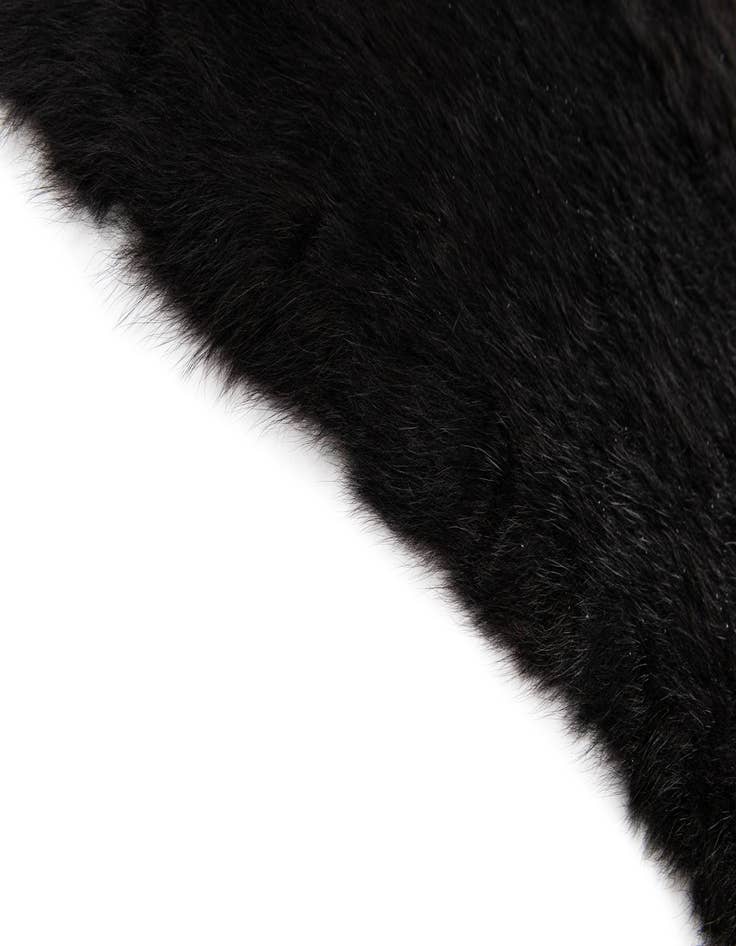 Detail image of 5' 5 x 6' 9 Cowhide Leather Rug