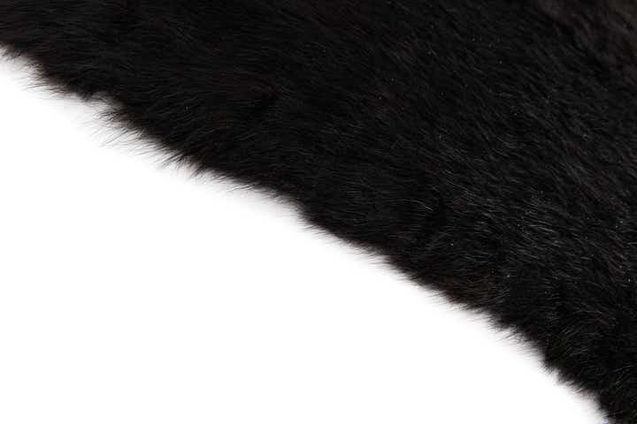 5' 5 x 6' 9 Cowhide Leather Rug