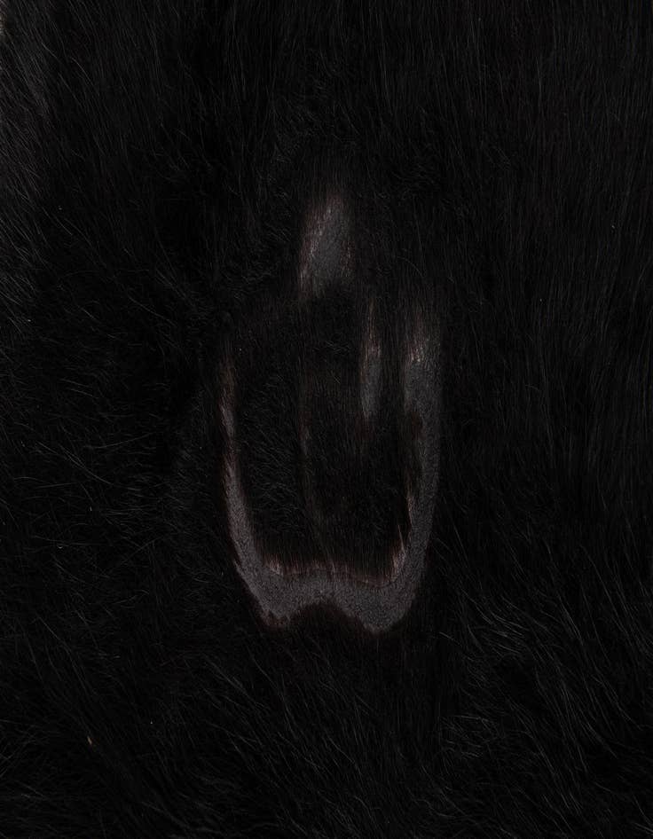 Detail image of 5' 5 x 6' 9 Cowhide Leather Rug