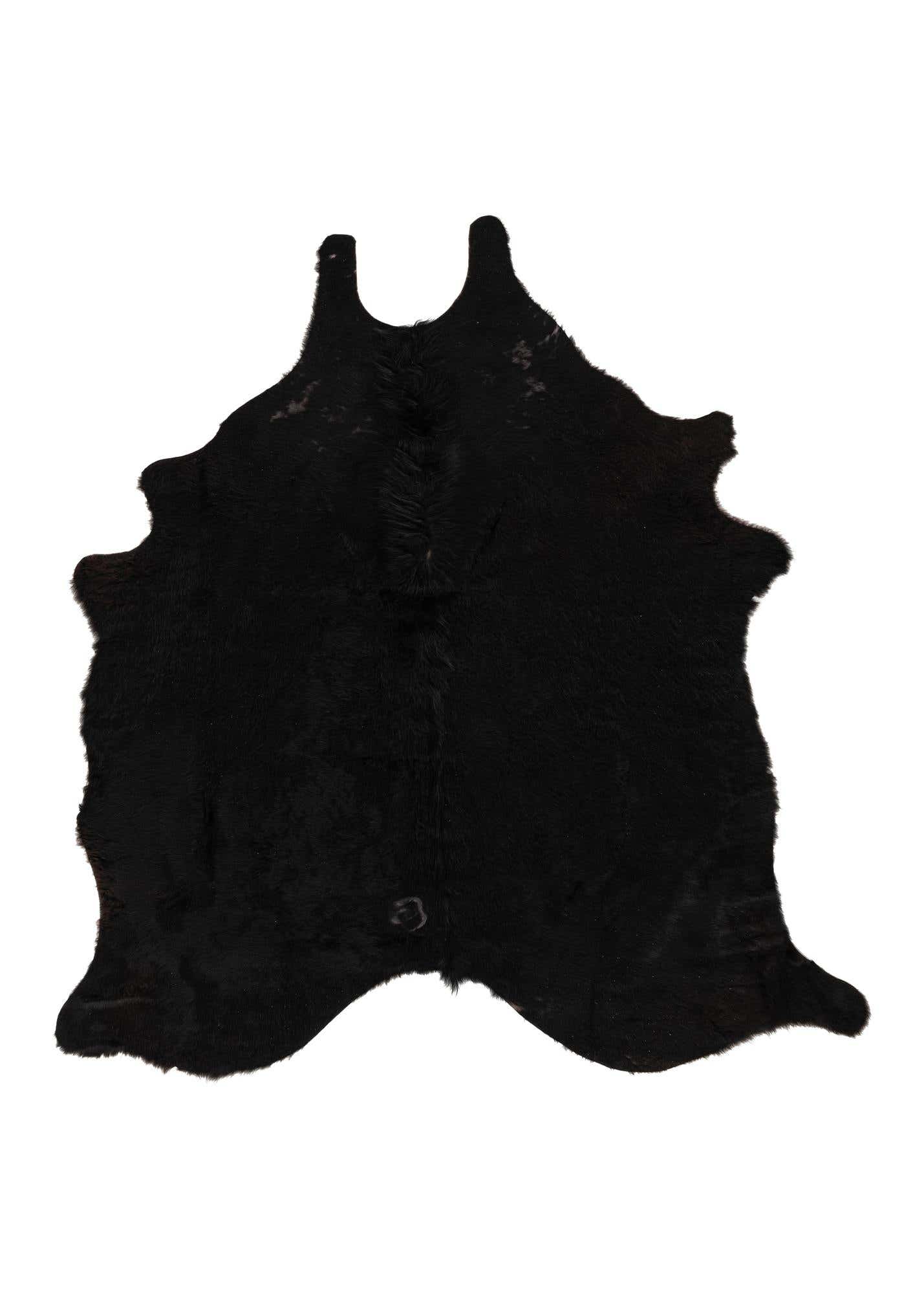 5' 5 x 6' 9 Cowhide Leather Rug
