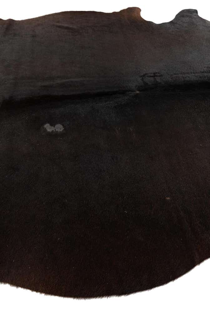 5' 3 x 6' 5 Cowhide Leather Rug