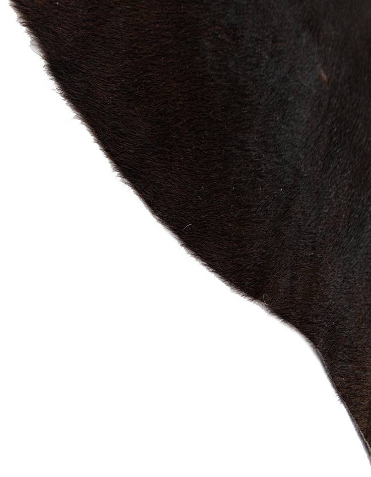 Detail image of 5' 3 x 6' 5 Cowhide Leather Rug