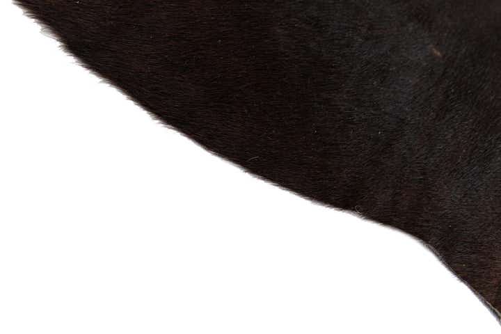 5' 3 x 6' 5 Cowhide Leather Rug