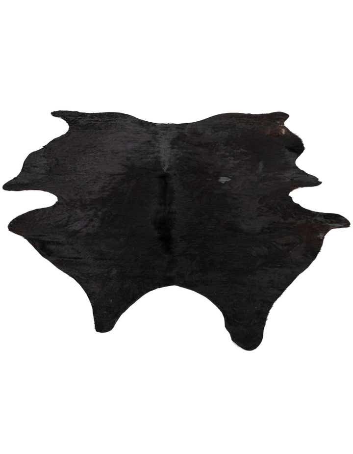 6' 1 x 7' 3 Cowhide Leather Rug