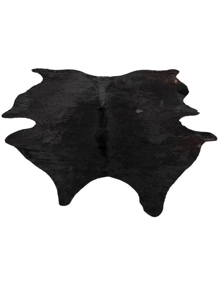 Detail image of 6' 1 x 7' 3 Cowhide Leather Rug