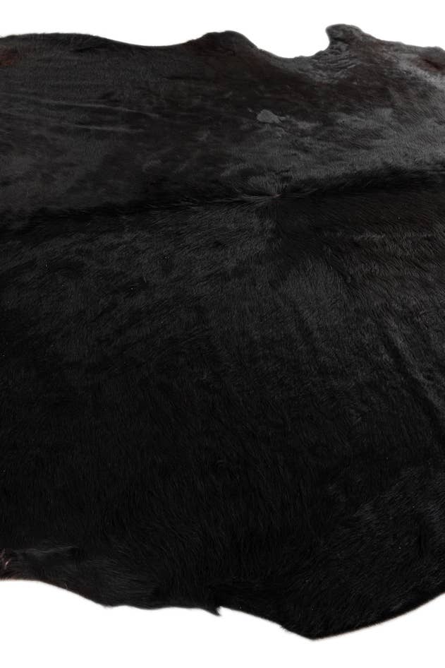 Detail image of 6' 1 x 7' 3 Cowhide Leather Rug