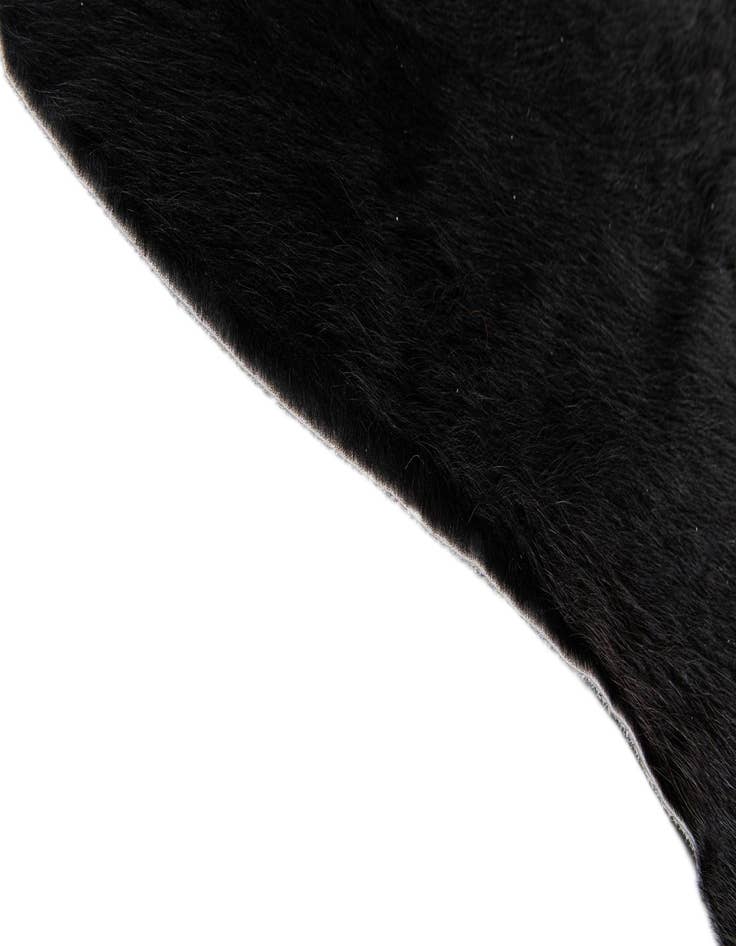 Detail image of 6' 1 x 7' 3 Cowhide Leather Rug