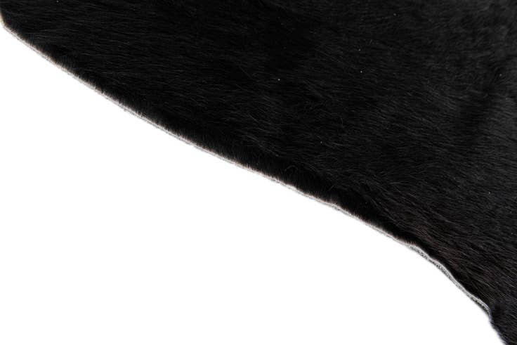 Detail image of 6' 1 x 7' 3 Cowhide Leather Rug