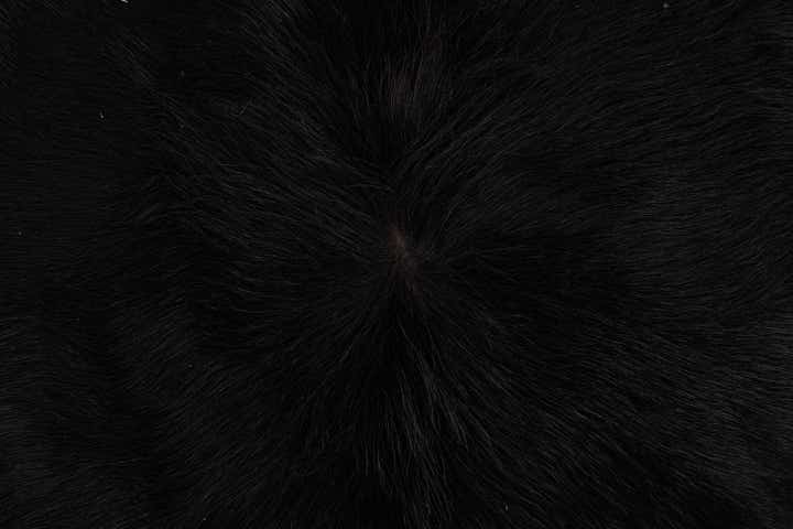 6' 1 x 7' 3 Cowhide Leather Rug