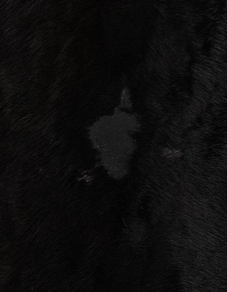 Detail image of 6' 1 x 7' 3 Cowhide Leather Rug