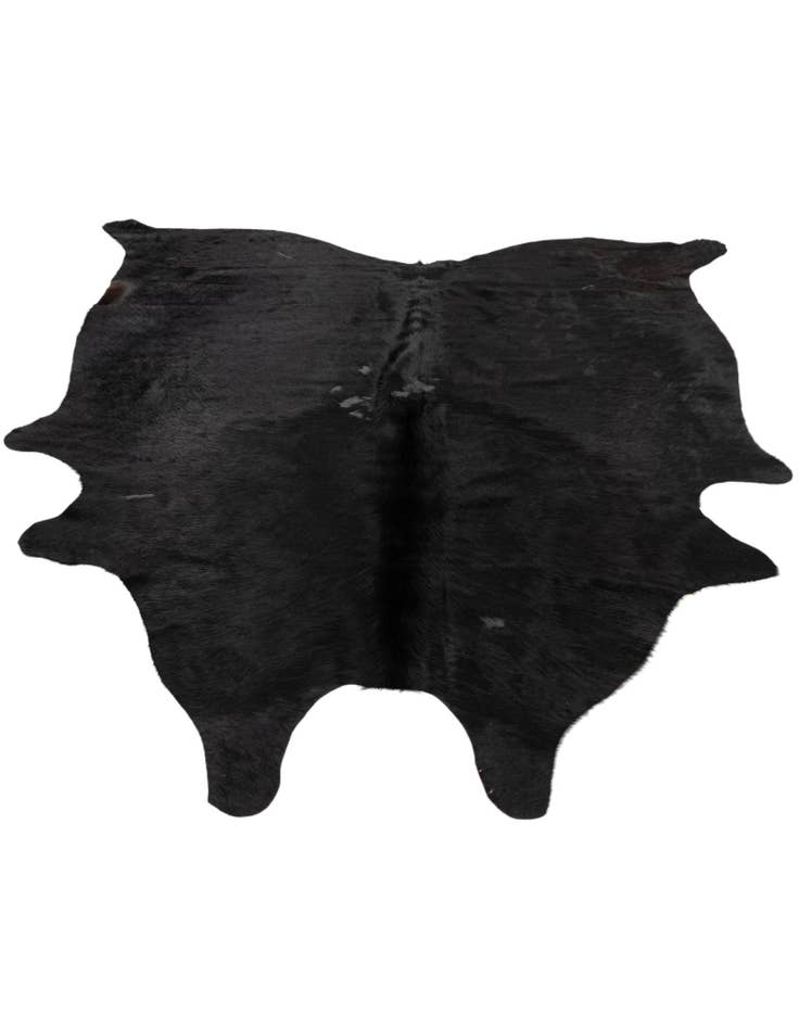 Detail image of 5' 5 x 6' 8 Cowhide Leather Rug