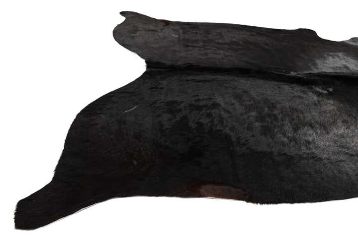 5' 5 x 6' 8 Cowhide Leather Rug