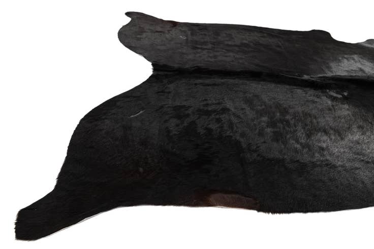 Detail image of 5' 5 x 6' 8 Cowhide Leather Rug