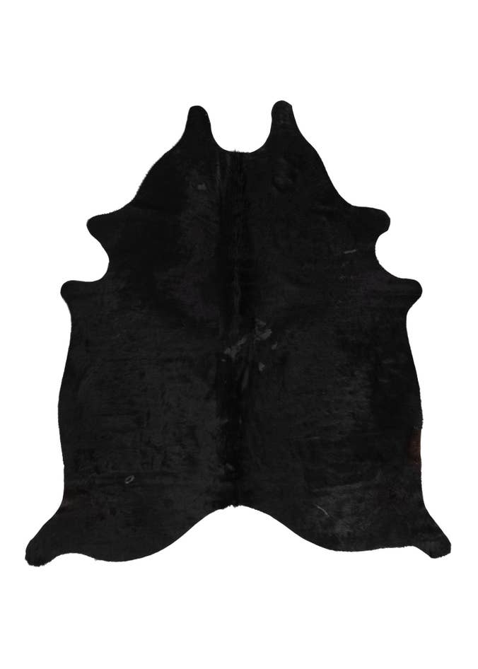 Detail image of 5' 5 x 6' 8 Cowhide Leather Rug