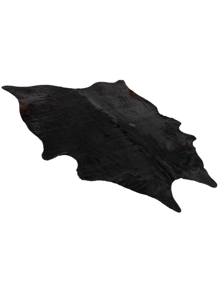 Detail image of 5' 11 x 7' Cowhide Leather Rug
