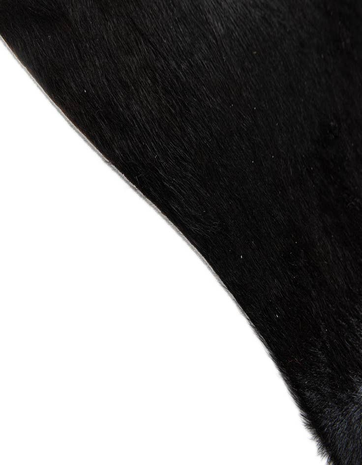 Detail image of 5' 11 x 7' Cowhide Leather Rug