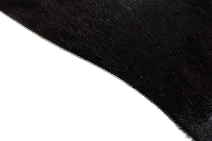 5' 11 x 7' Cowhide Leather Rug