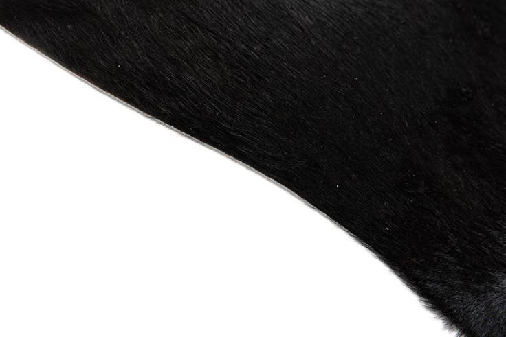 Detail image of 5' 11 x 7' Cowhide Leather Rug