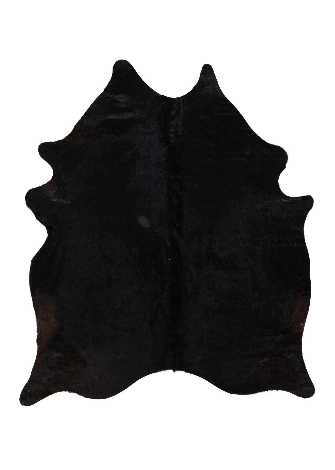 5' 11 x 7' Cowhide Leather Rug