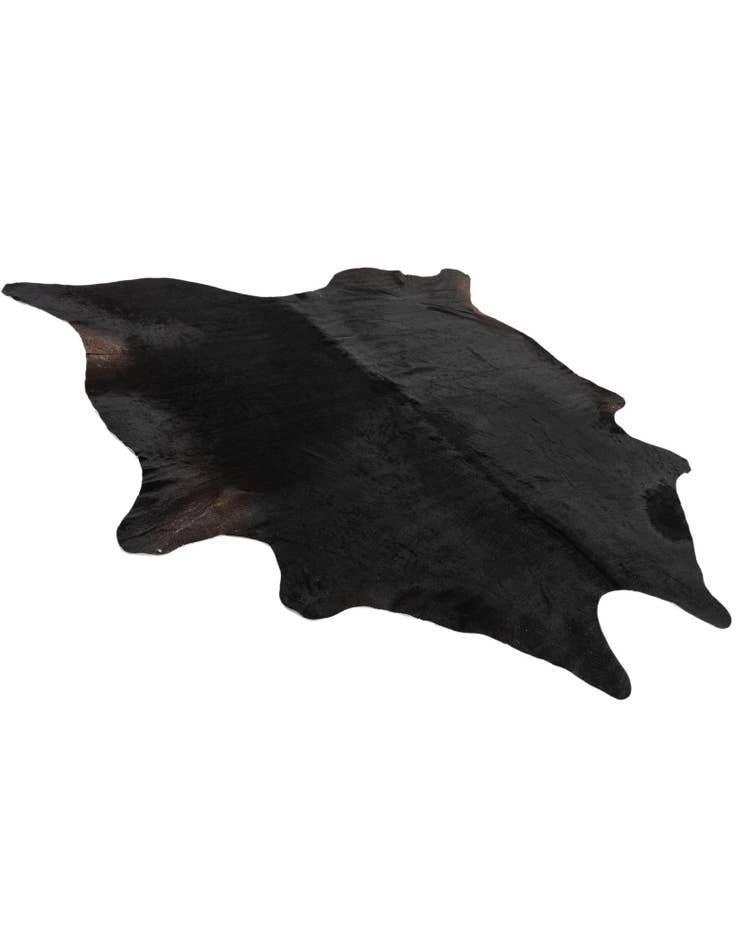 Detail image of 5' 11 x 6' 10 Cowhide Leather Rug