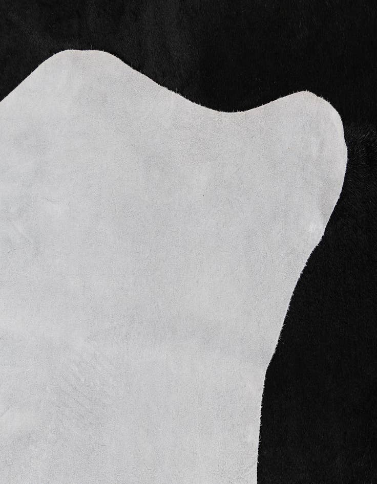 Detail image of 5' 11 x 6' 10 Cowhide Leather Rug