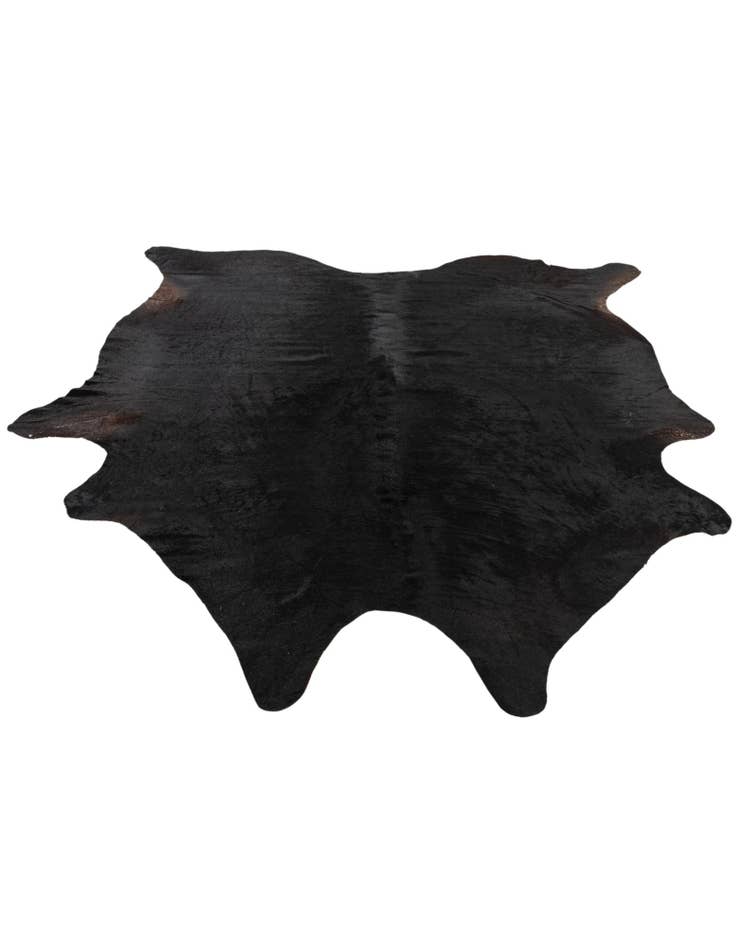 Detail image of 5' 11 x 6' 10 Cowhide Leather Rug