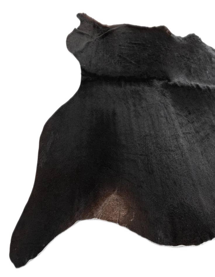 Detail image of 5' 11 x 6' 10 Cowhide Leather Rug