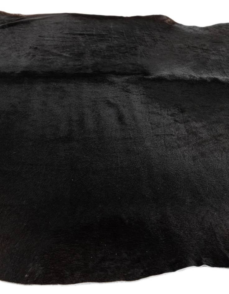 Detail image of 5' 11 x 6' 10 Cowhide Leather Rug