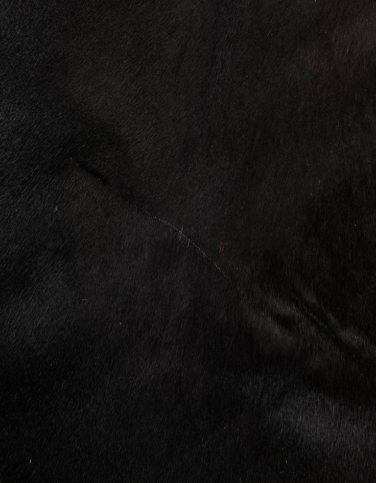 Detail image of 5' 11 x 6' 10 Cowhide Leather Rug