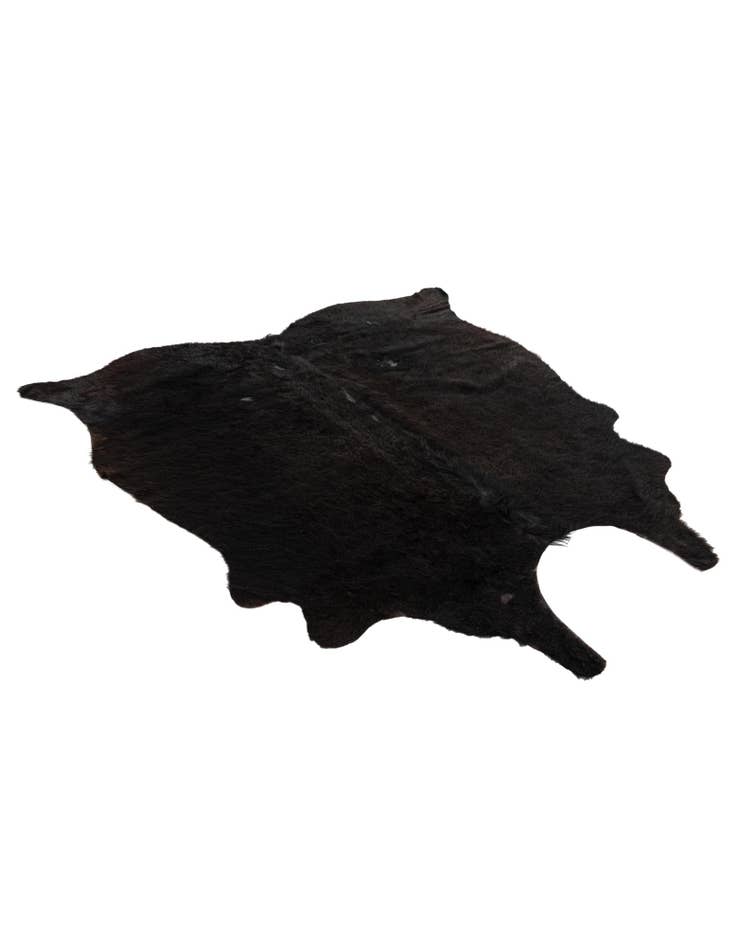 Detail image of 5' 1 x 5' 8 Cowhide Leather Rug