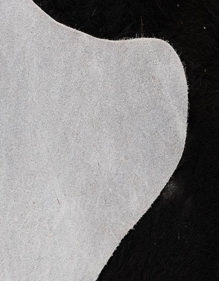 Detail image of 5' 1 x 5' 8 Cowhide Leather Rug