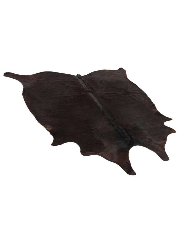 Detail image of 5' 4 x 6' 6 Cowhide Leather Rug