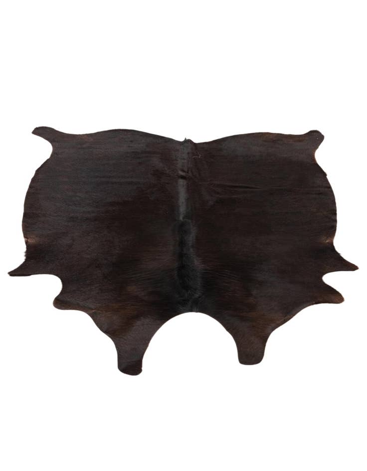 Detail image of 5' 4 x 6' 6 Cowhide Leather Rug
