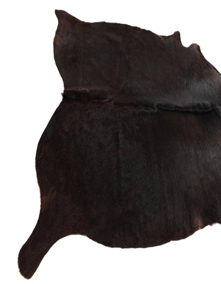 Detail image of 5' 4 x 6' 6 Cowhide Leather Rug