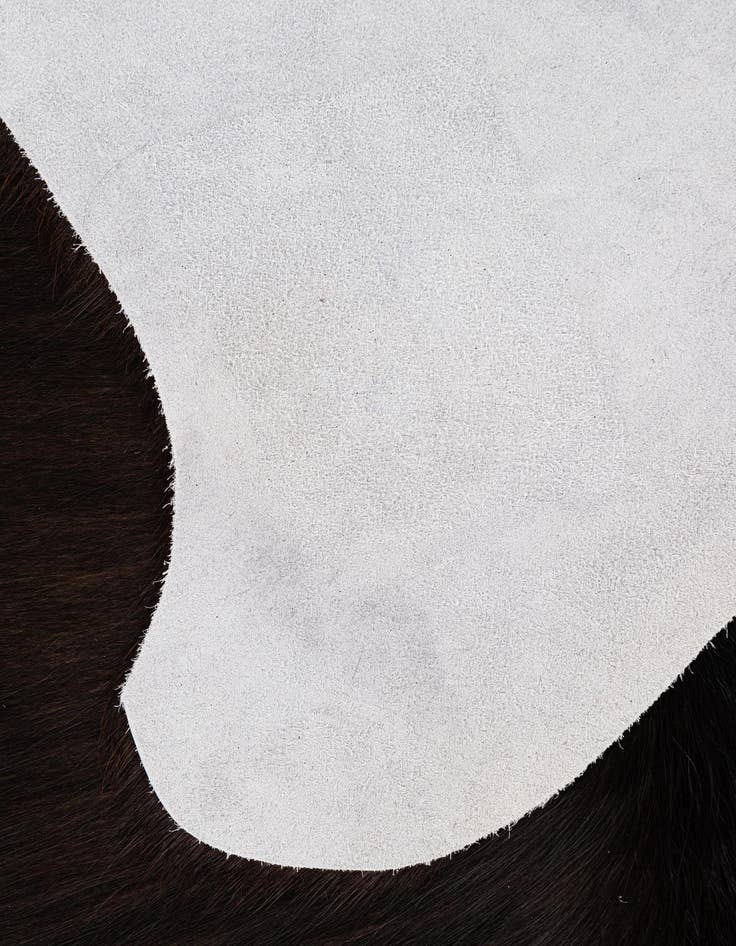 Detail image of 5' 4 x 6' 6 Cowhide Leather Rug