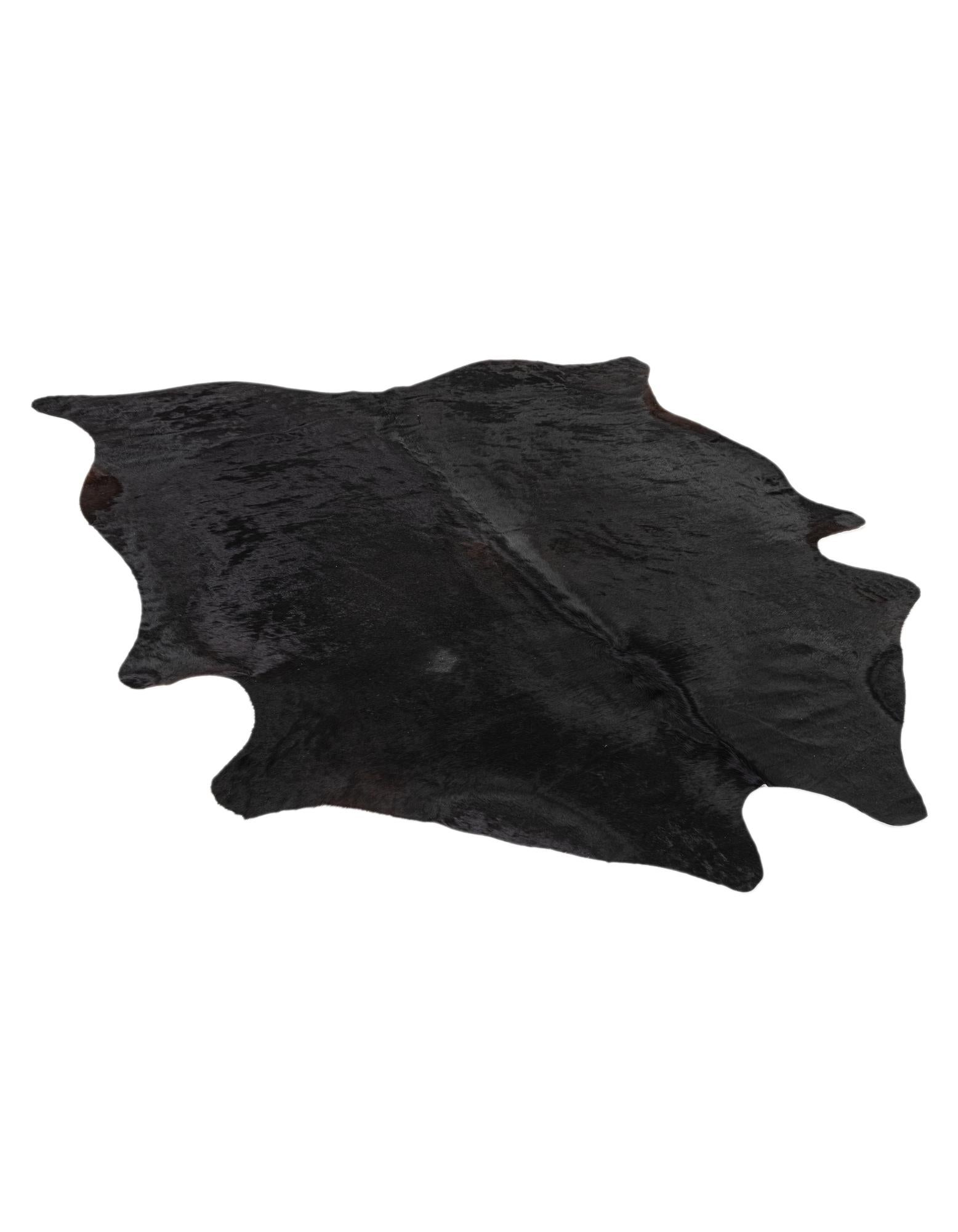 6' 5 x 7' 4 Cowhide Leather Rug