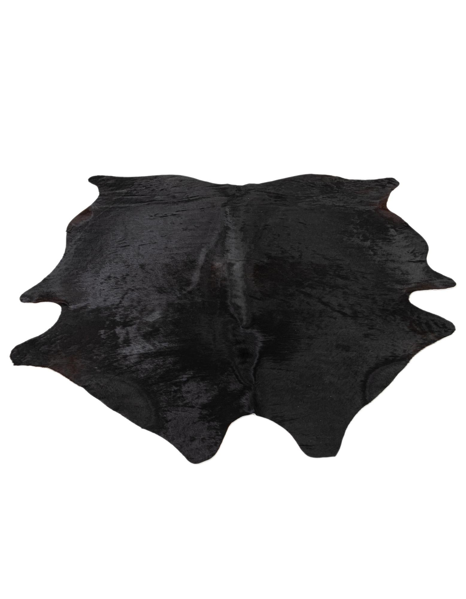 6' 5 x 7' 4 Cowhide Leather Rug