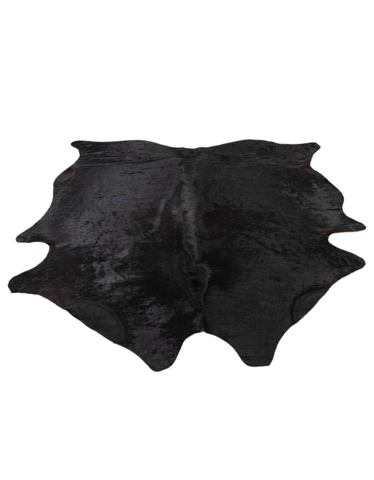 Detail image of 6' 5 x 7' 4 Cowhide Leather Rug