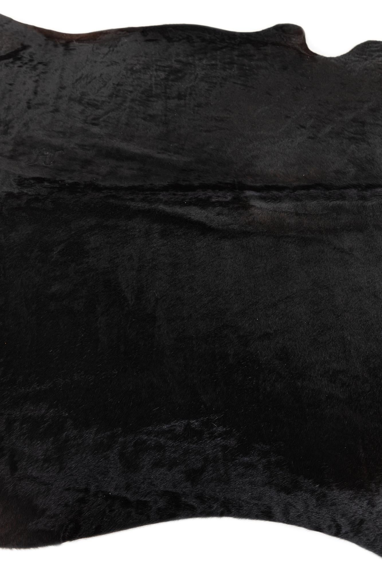 6' 5 x 7' 4 Cowhide Leather Rug