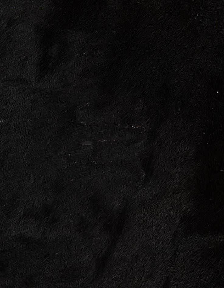 Detail image of 6' 5 x 7' 4 Cowhide Leather Rug