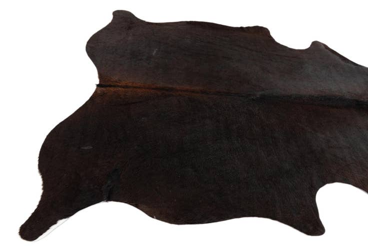Detail image of 5' 11 x 6' 8 Cowhide Leather Rug