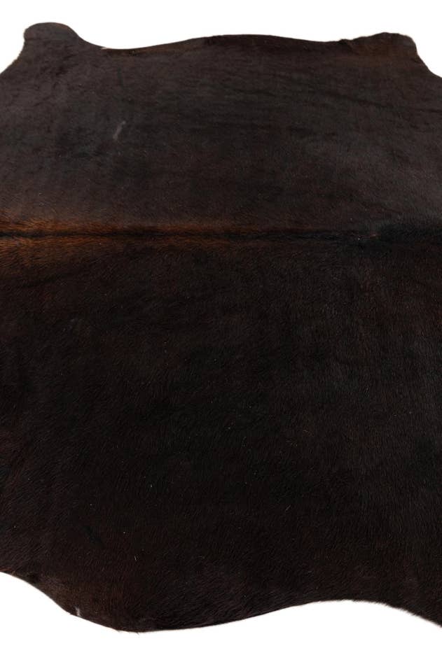 Detail image of 5' 11 x 6' 8 Cowhide Leather Rug