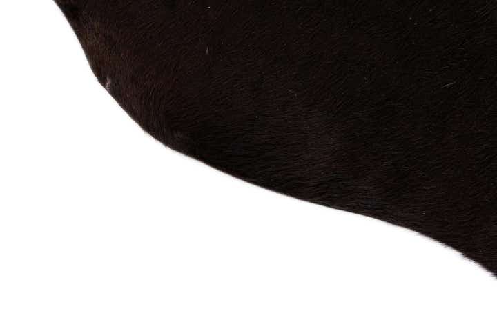 5' 11 x 6' 8 Cowhide Leather Rug